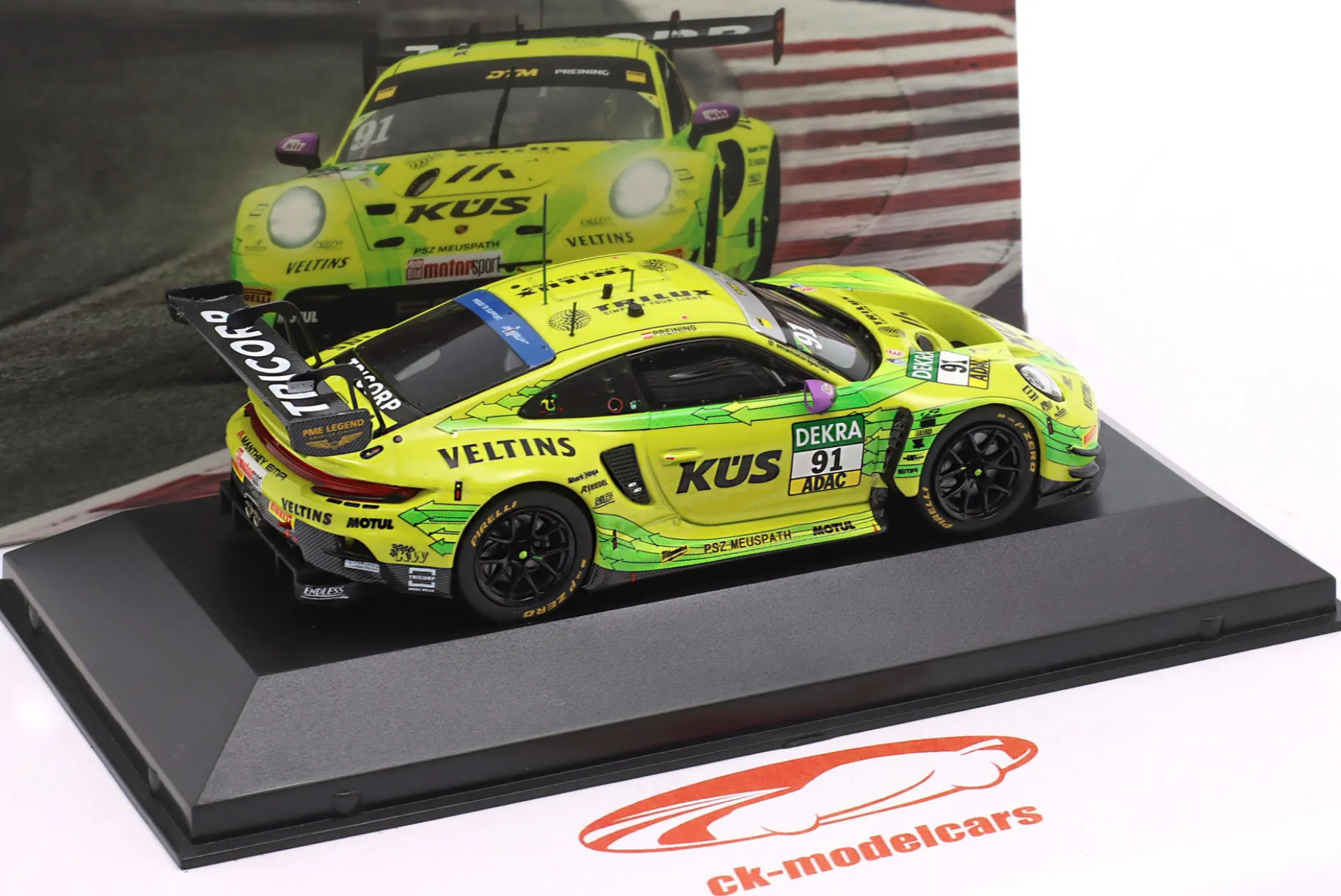Porsche 911 GT3 R #91 DTM 2025 Thomas Preining Manthey Grello 1:43 Ixo