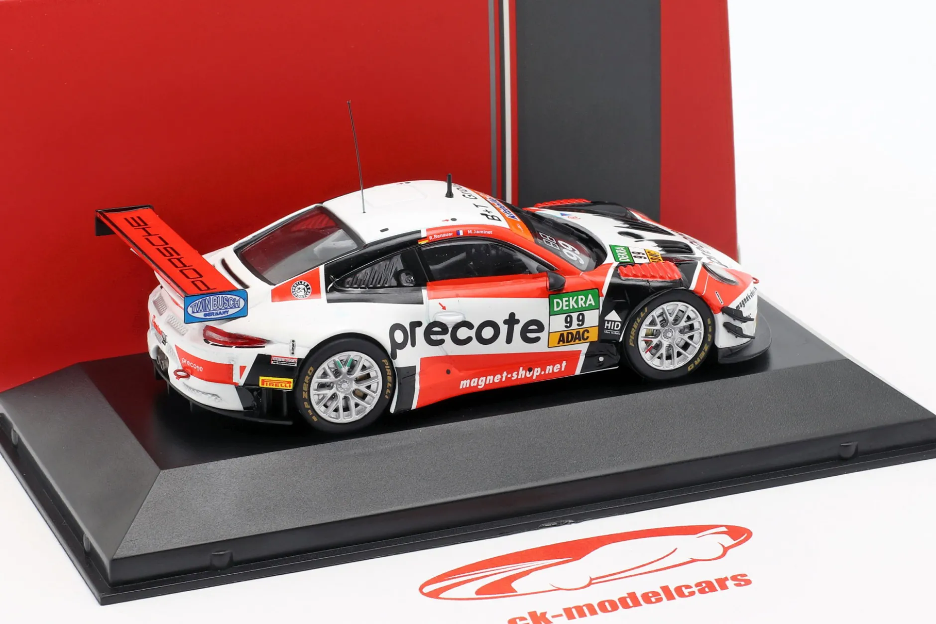 Porsche 911 (991) GT3 R #99 GT Masters Champion 2018 Renauer, Jaminet 1:43 CMR