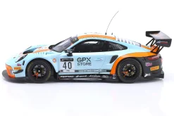 Porsche 911 GT3 R #40 Gulf GPX 24h Spa 2020 Delétraz, Dumas, Preining 1:18 Ixo