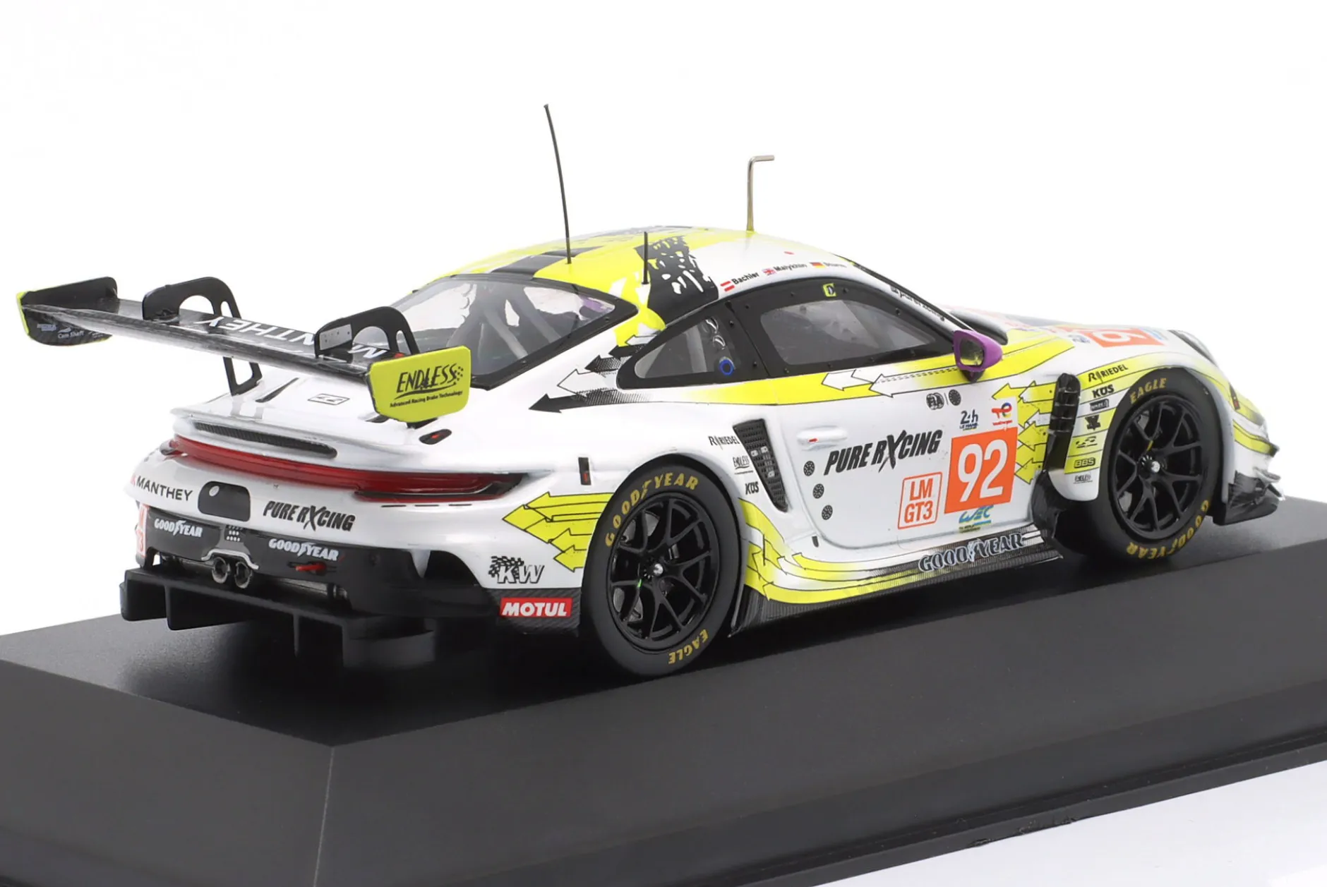 Porsche 911 GT3 R #92 24h LeMans 2024 Bachler, Malykhin, Sturm 1:43 Ixo