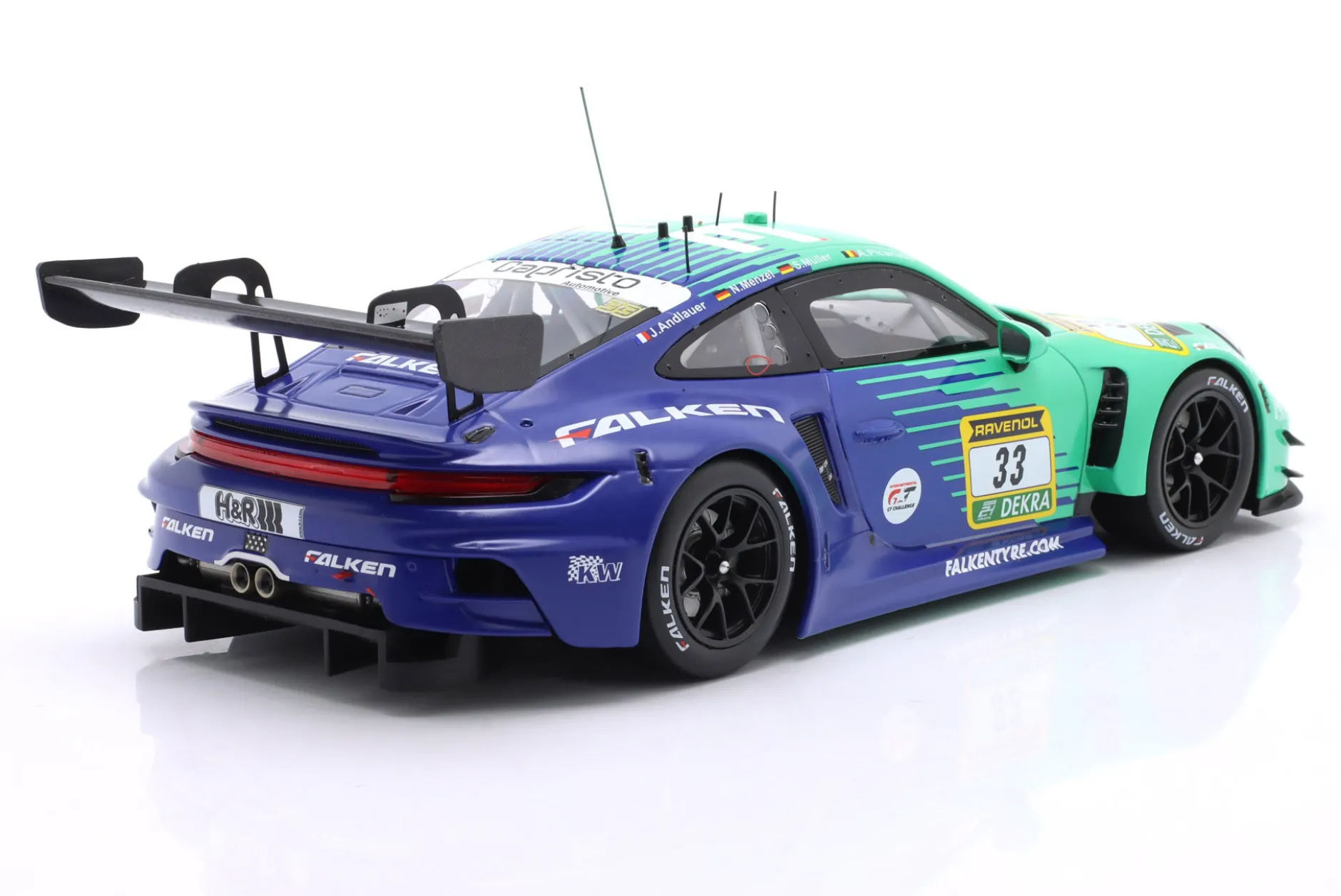 Porsche 911 GT3 R #33 24h Nürburgring 2025 Falken Motorsports 1:18 Ixo
