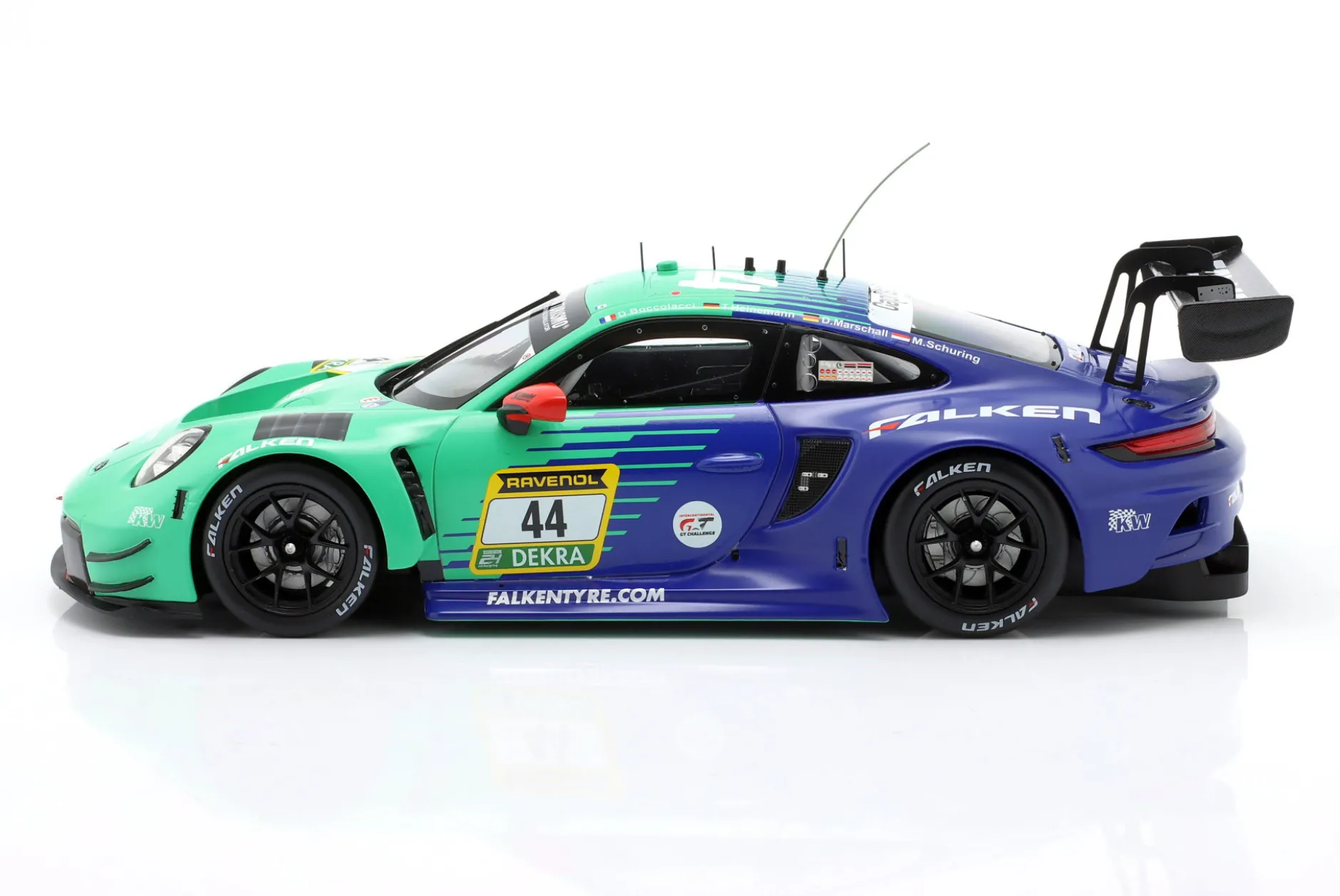 Porsche 911 GT3 R #44 24h Nürburgring 2025 Falken Motorsports 1:18 Ixo