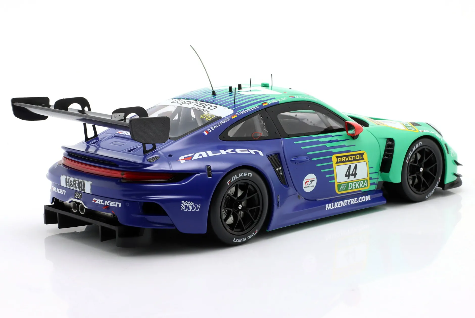 Porsche 911 GT3 R #44 24h Nürburgring 2025 Falken Motorsports 1:18 Ixo