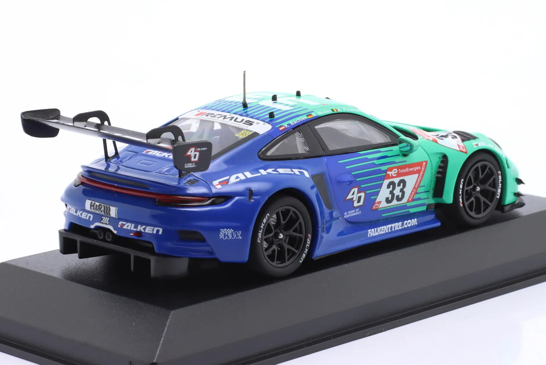 Porsche 911 GT3 R #33 24h Nürburgring 2023 Falken Motorsports 1:43 Minichamps