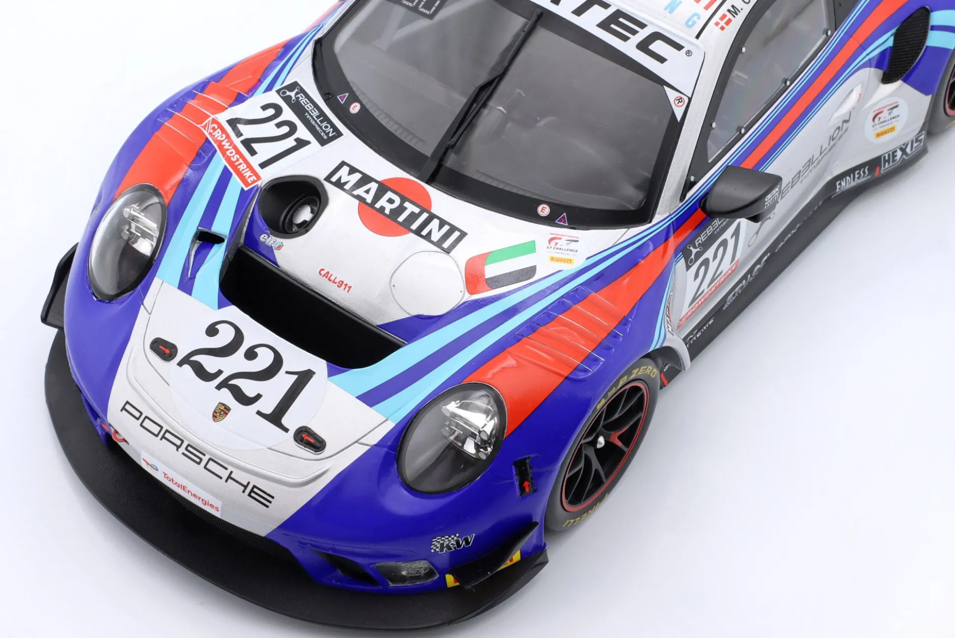 Porsche 911 GT3 R #221 24h Spa 2022 GPX Martini Racing 1:18 Ixo