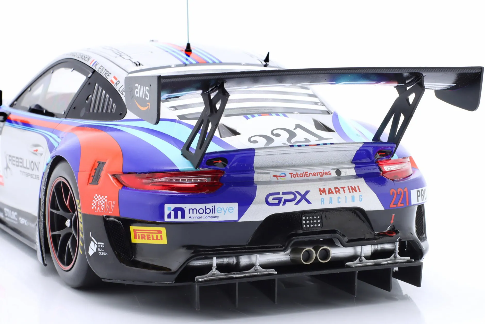 Porsche 911 GT3 R #221 24h Spa 2022 GPX Martini Racing 1:18 Ixo
