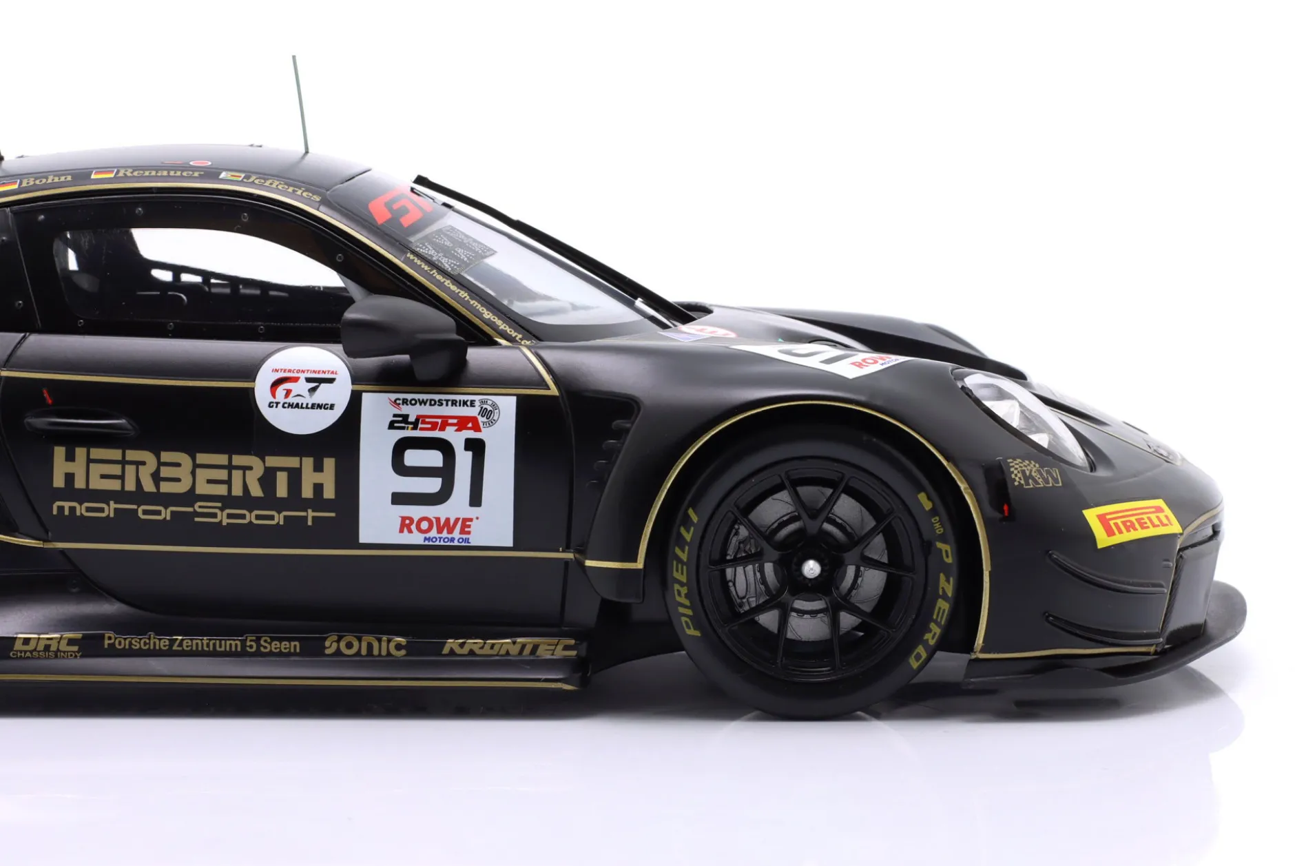 Porsche 911 GT3 R (992) #91 24h Spa 2025 Herberth Motorsport 1:18 Ixo