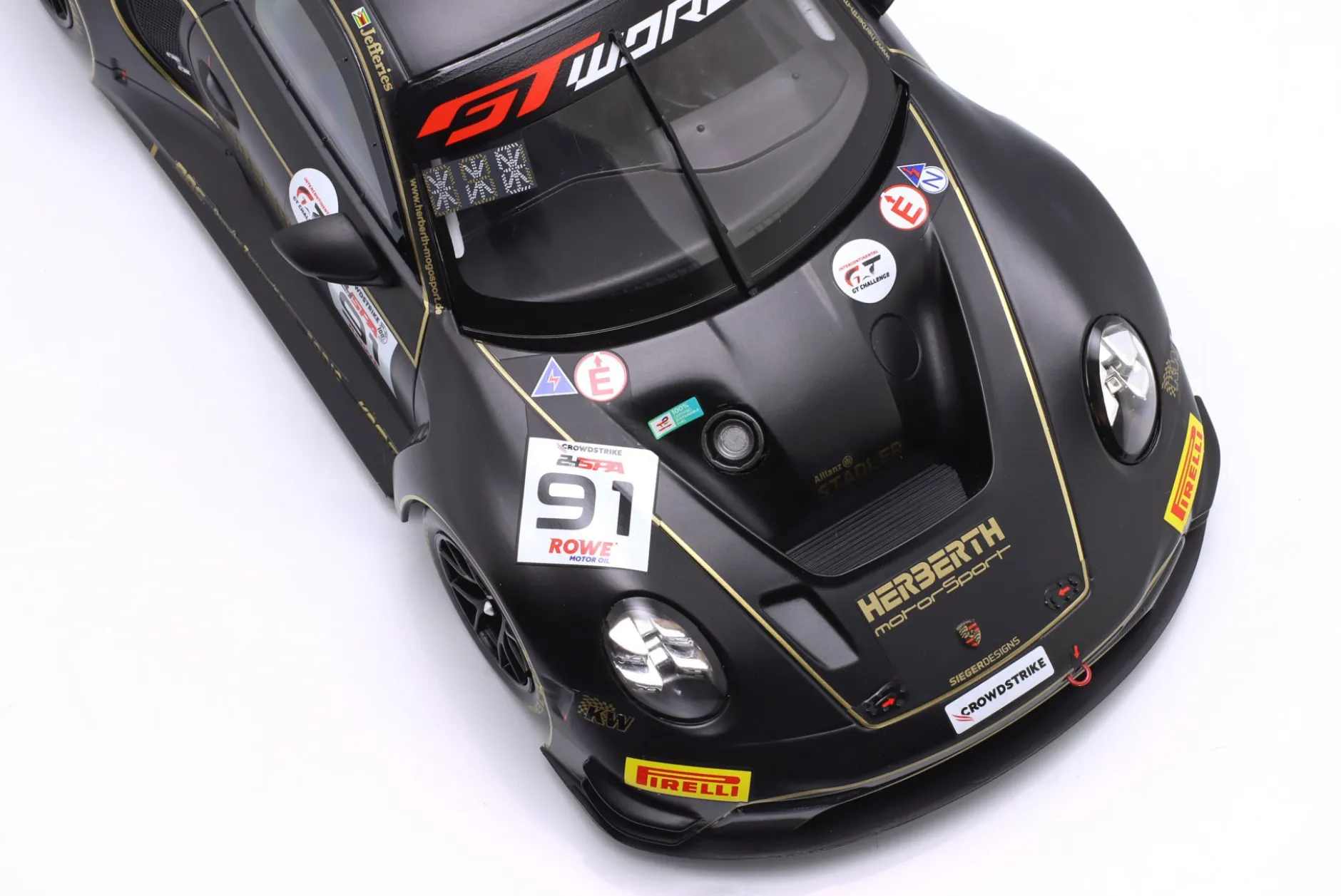 Porsche 911 GT3 R (992) #91 24h Spa 2025 Herberth Motorsport 1:18 Ixo