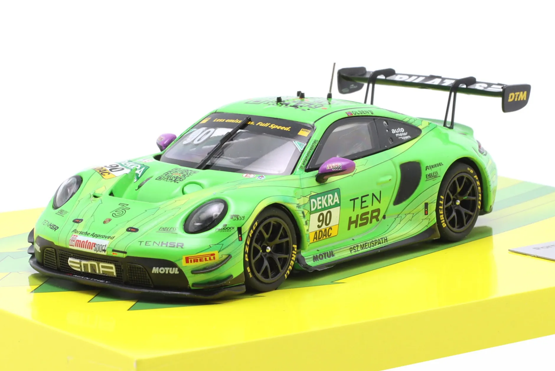 Porsche 911 GT3 R #90 2nd Hockenheim DTM 2023 D. Olsen Manthey 1:43 MInichamps