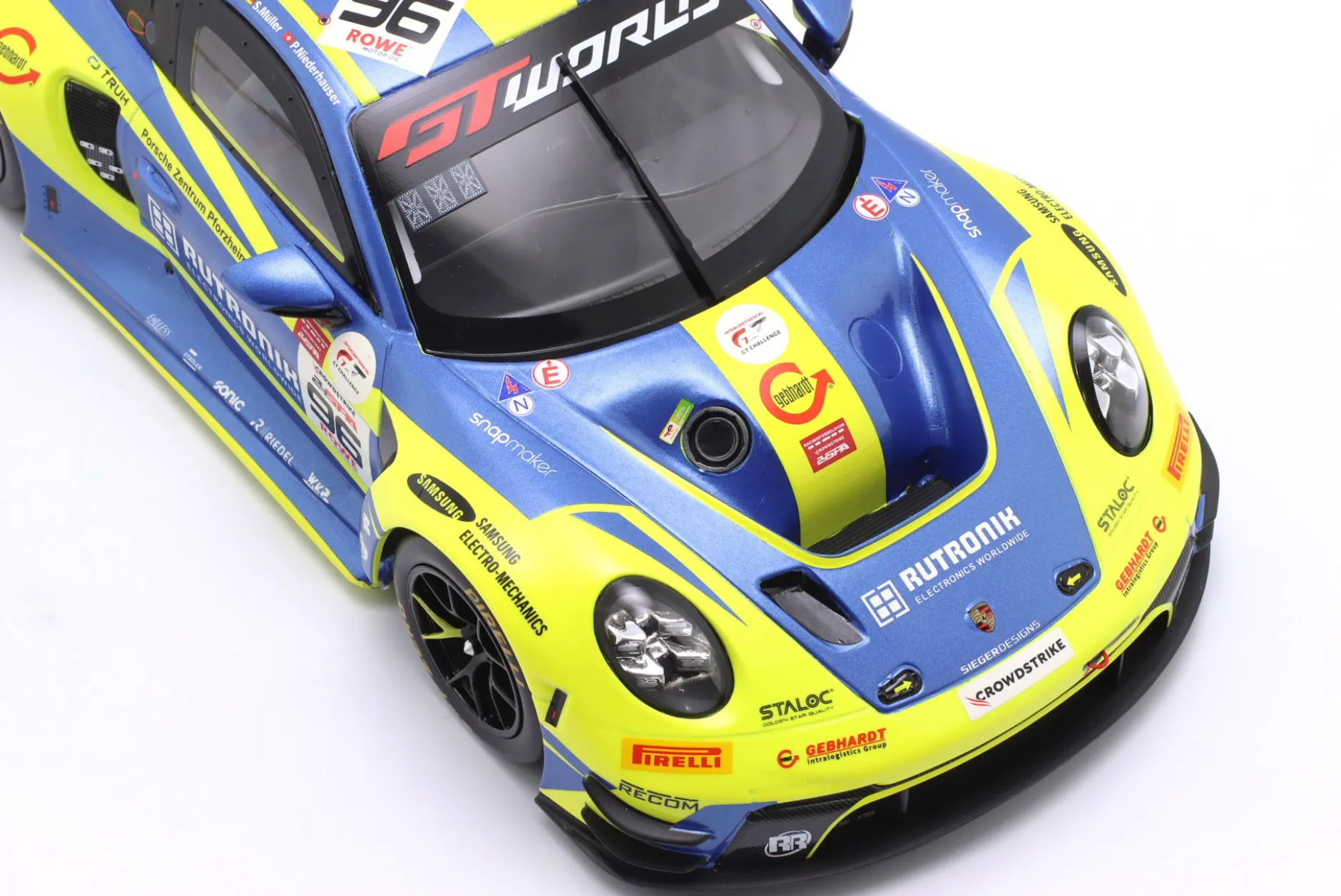 Porsche 911 GT3 R #96 2nd 24h Spa GTWC Endurance Champion 2025 1:18 Ixo