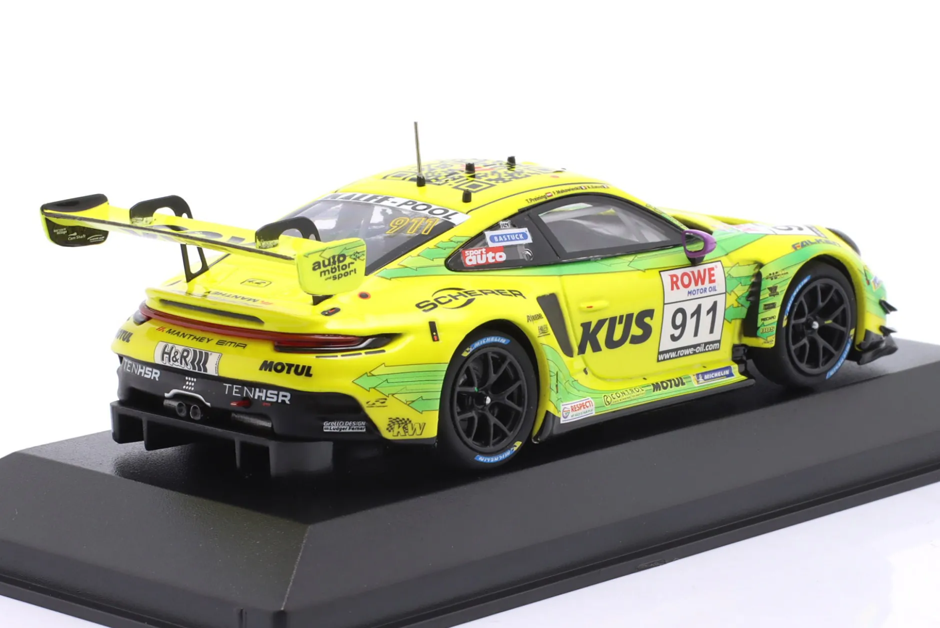 Porsche 911 GT3 R #911 NLS 2 Nürburgring 2023 Manthey Grello 1:43 Minichamps