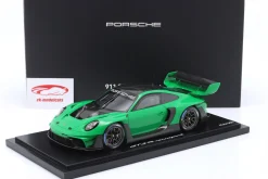 Porsche 911 (992) GT3 R Rennsport Baujahr 2023 viper grün 1:18 Spark