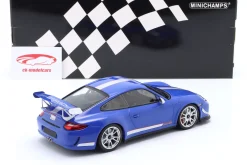 Porsche 911 (997) GT3 RS 4.0 Baujahr 2011 blau 1:18 Minichamps