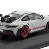 Porsche 911 (992) GT3 RS Baujahr 2023 eisgraumetallic / pyrorot 1:43 Solido
