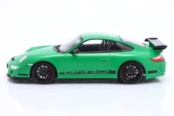 Porsche 911 (997) GT3 RS Baujahr 2007 grün 1:18 Minichamps