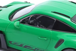 Porsche 911 (992) GT3 RS Baujahr 2023 grün / silberne Felgen 1:18 Minichamps