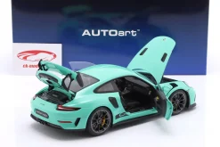 Porsche 911 (991.2) GT3 RS Baujahr 2017 mintgrün 1:18 AUTOart