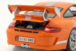 Porsche 911 (997) GT3 RS 4.0 Baujahr 2012 orange 1:18 Bburago