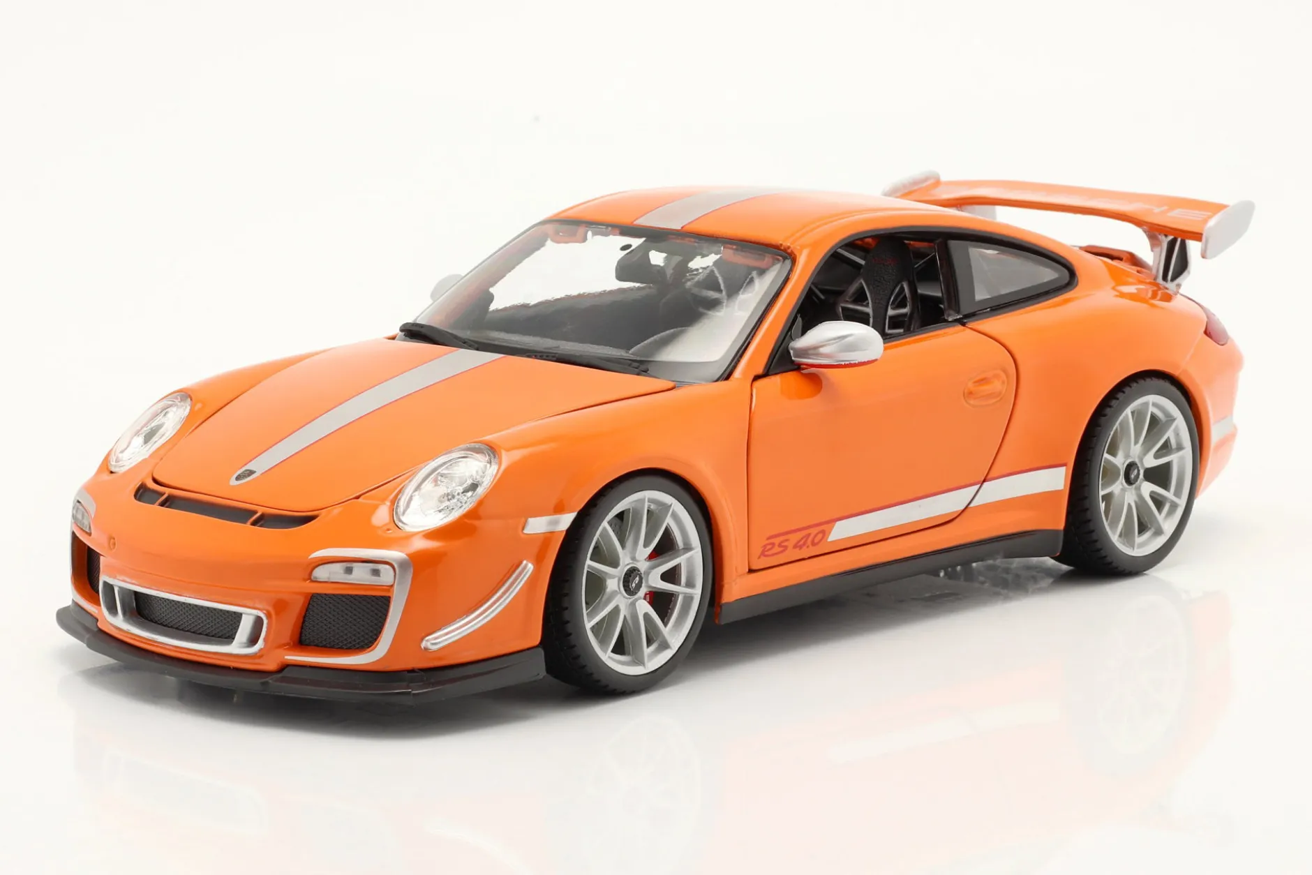 Porsche 911 (997) GT3 RS 4.0 Baujahr 2012 orange 1:18 Bburago
