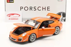 Porsche 911 (997) GT3 RS 4.0 Baujahr 2012 orange 1:18 Bburago