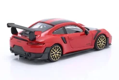 Porsche 911 GT2 RS Baujahr 2018 rot / schwarz 1:43 Bburago