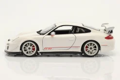 Porsche 911 (997) GT3 RS 4.0 Baujahr 2011 weiß 1:18 Bburago