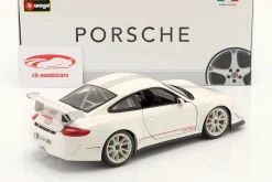 Porsche 911 (997) GT3 RS 4.0 Baujahr 2011 weiß 1:18 Bburago