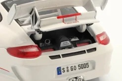 Porsche 911 (997) GT3 RS 4.0 Baujahr 2011 weiß 1:18 Bburago