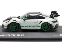 Porsche 911 (992) GT3 RS Baujahr 2023 weiß / grün 1:43 Solido