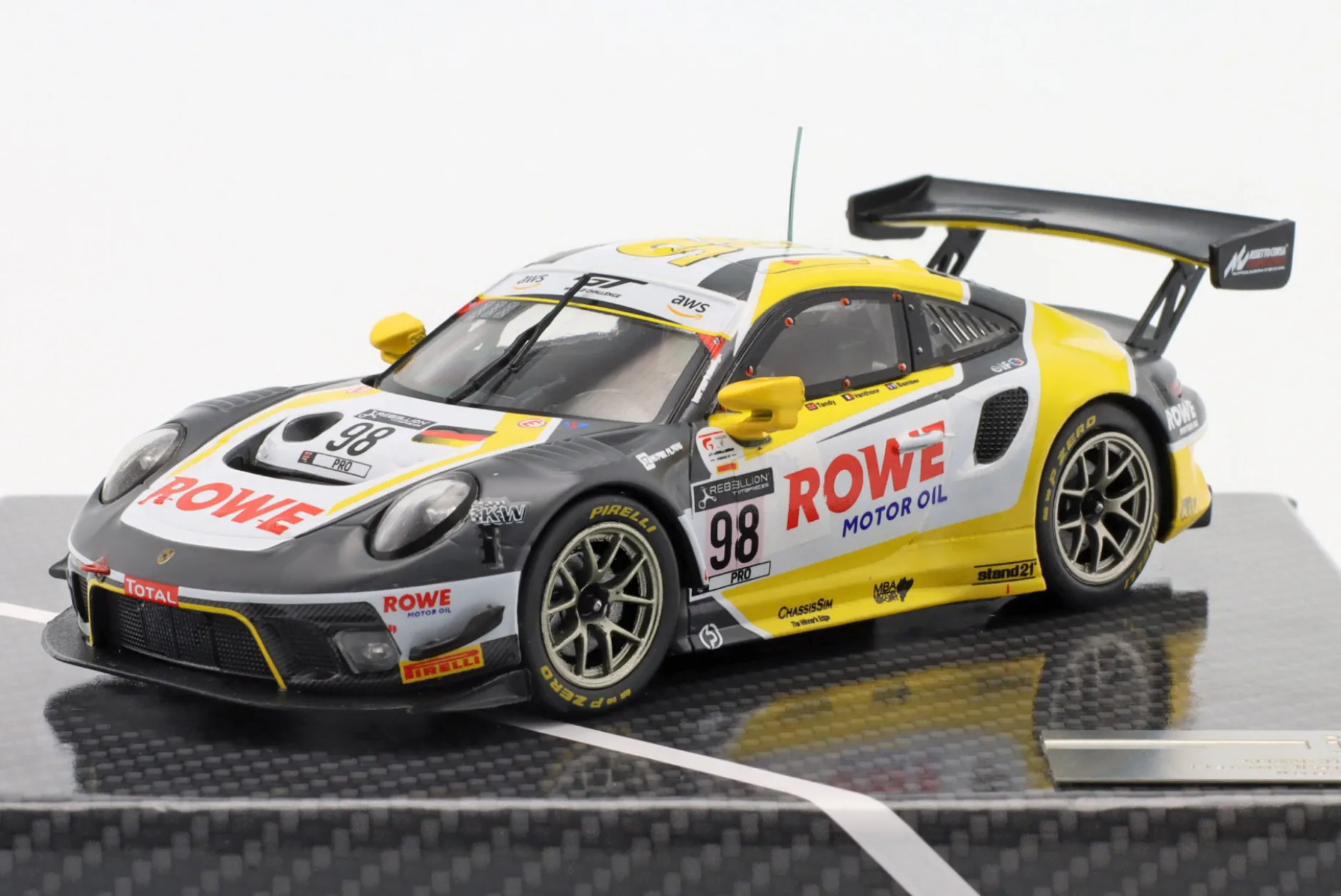 Porsche 911 GT3 R #98 Sieger 24h Spa 2020 Bamber, Tandy, Vanthoor 1:43 Ixo