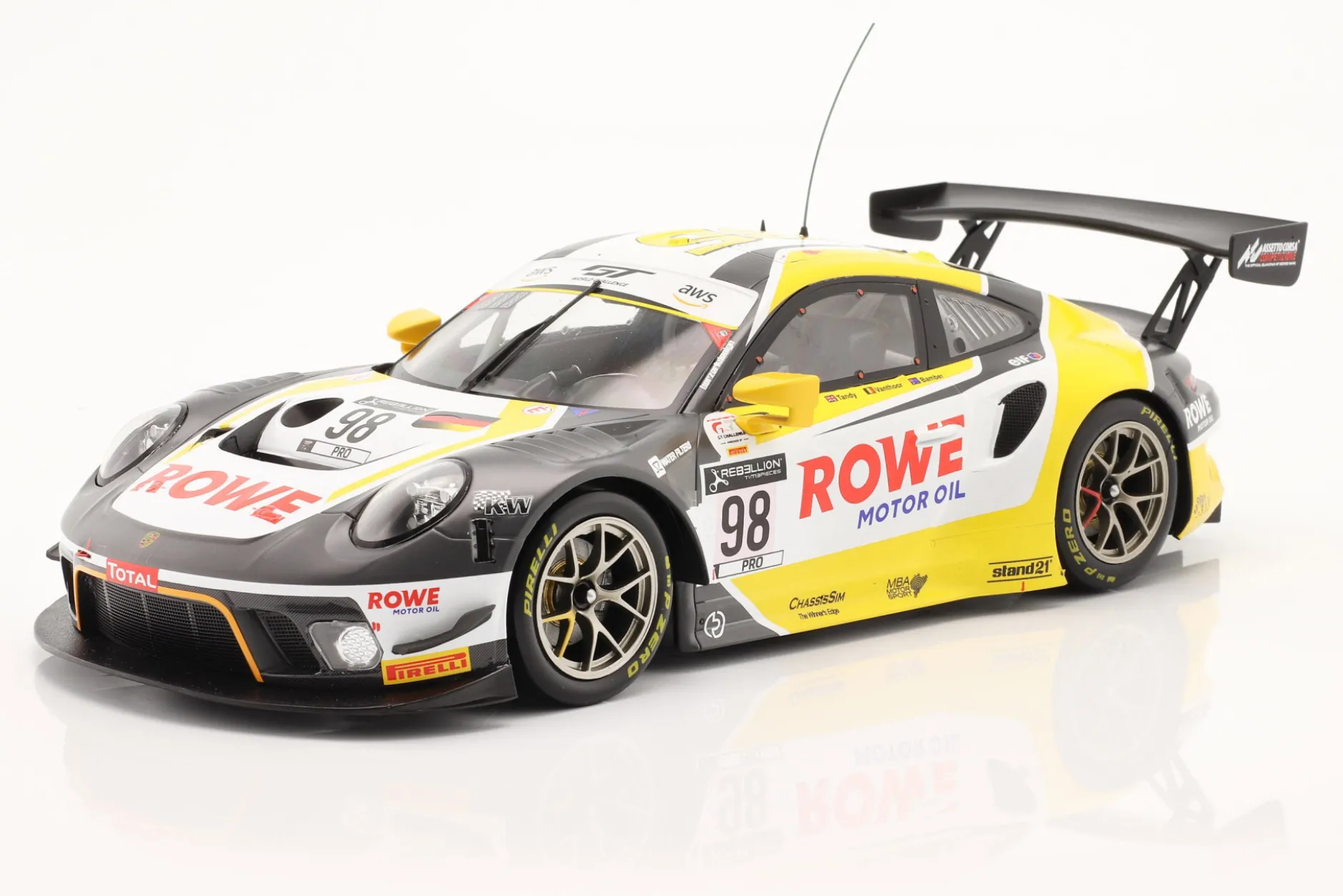 Porsche 911 GT3 R #98 Sieger 24h Spa 2020 Bamber, Tandy, Vanthoor 1:18 Ixo