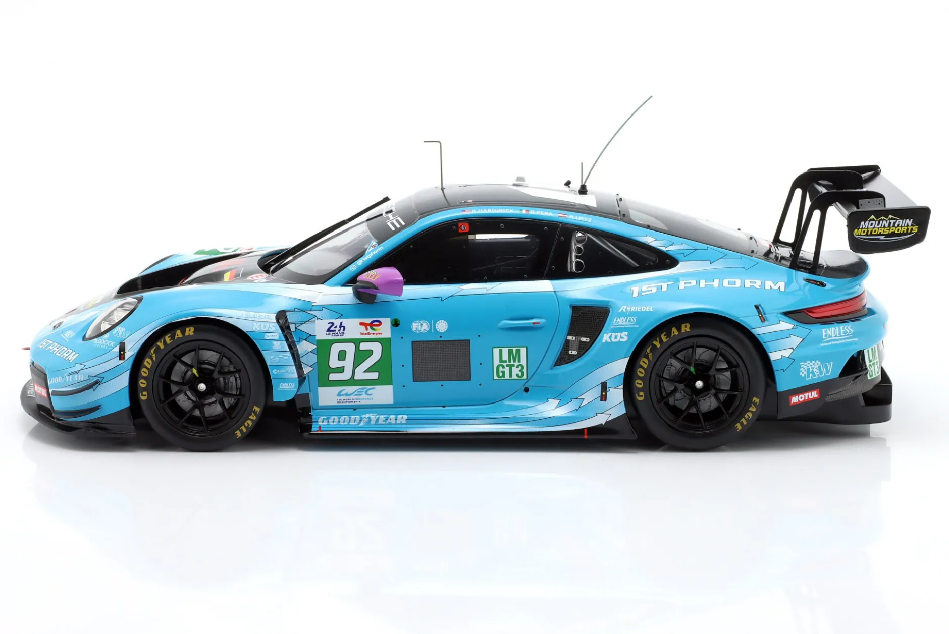 Porsche 911 GT3 R #92 Sieger LMGT3 24h LeMans 2025 Manthey 1st Phorm 1:18 Ixo