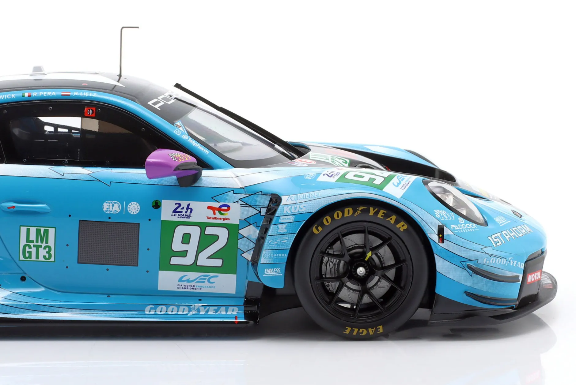 Porsche 911 GT3 R #92 Sieger LMGT3 24h LeMans 2025 Manthey 1st Phorm 1:18 Ixo