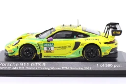 Porsche 911 GT3 R #91 Sieger Norisring DTM Champion 2023 Preining Manthey Grello 1:43 Minichamps
