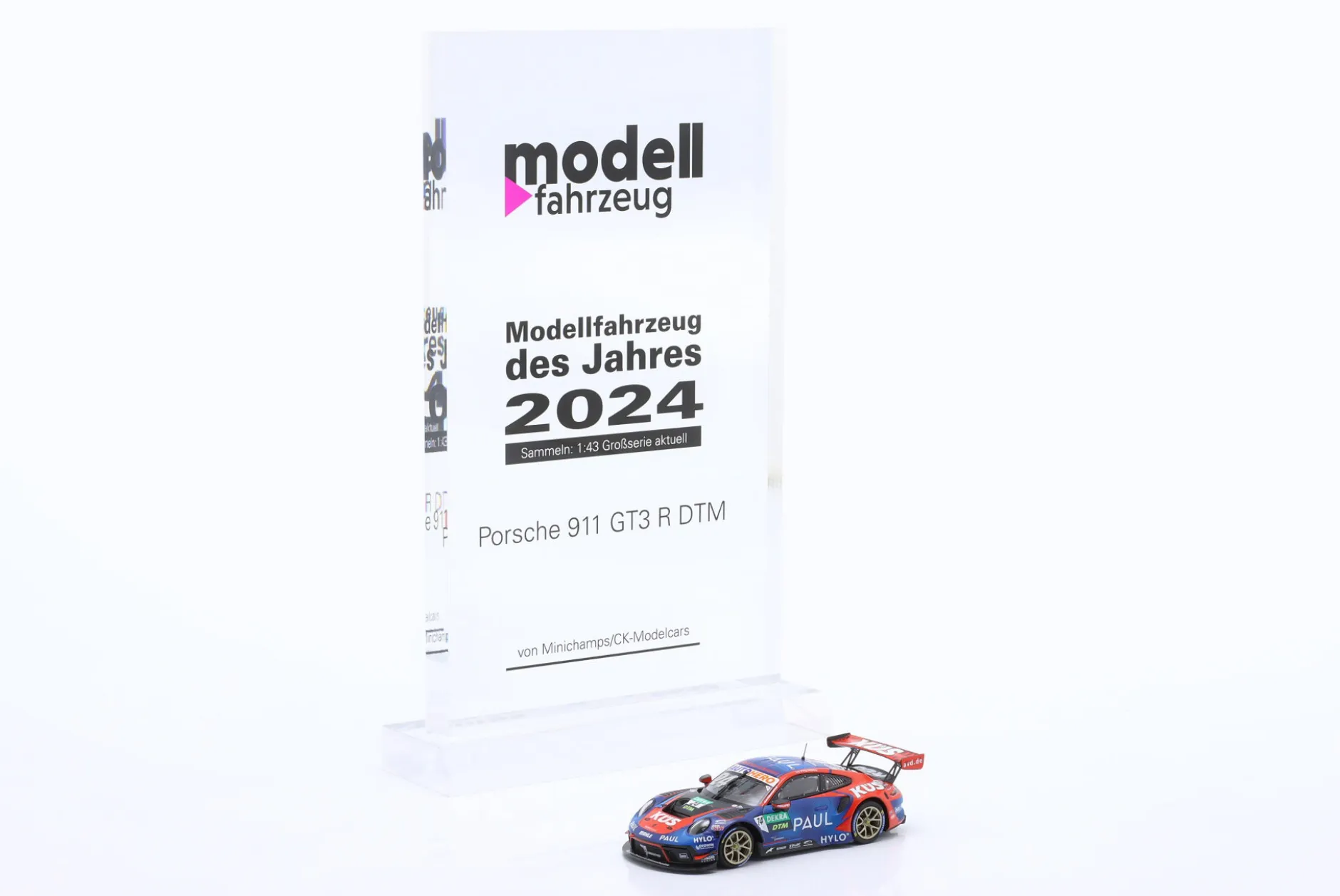 Porsche 911 GT3 R #24 Sieger Norisring DTM 2022 KÜS Team75 Preining 1:43 Minichamps