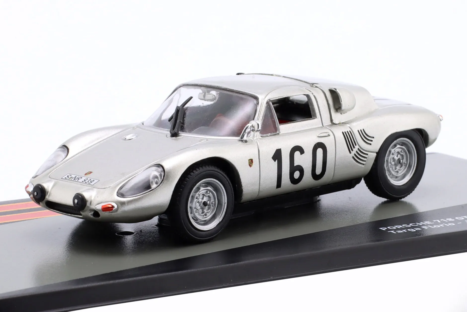 Porsche 718 GTR #160 Sieger Targa Florio 1963 Bonnier, Abate 1:43 Altaya