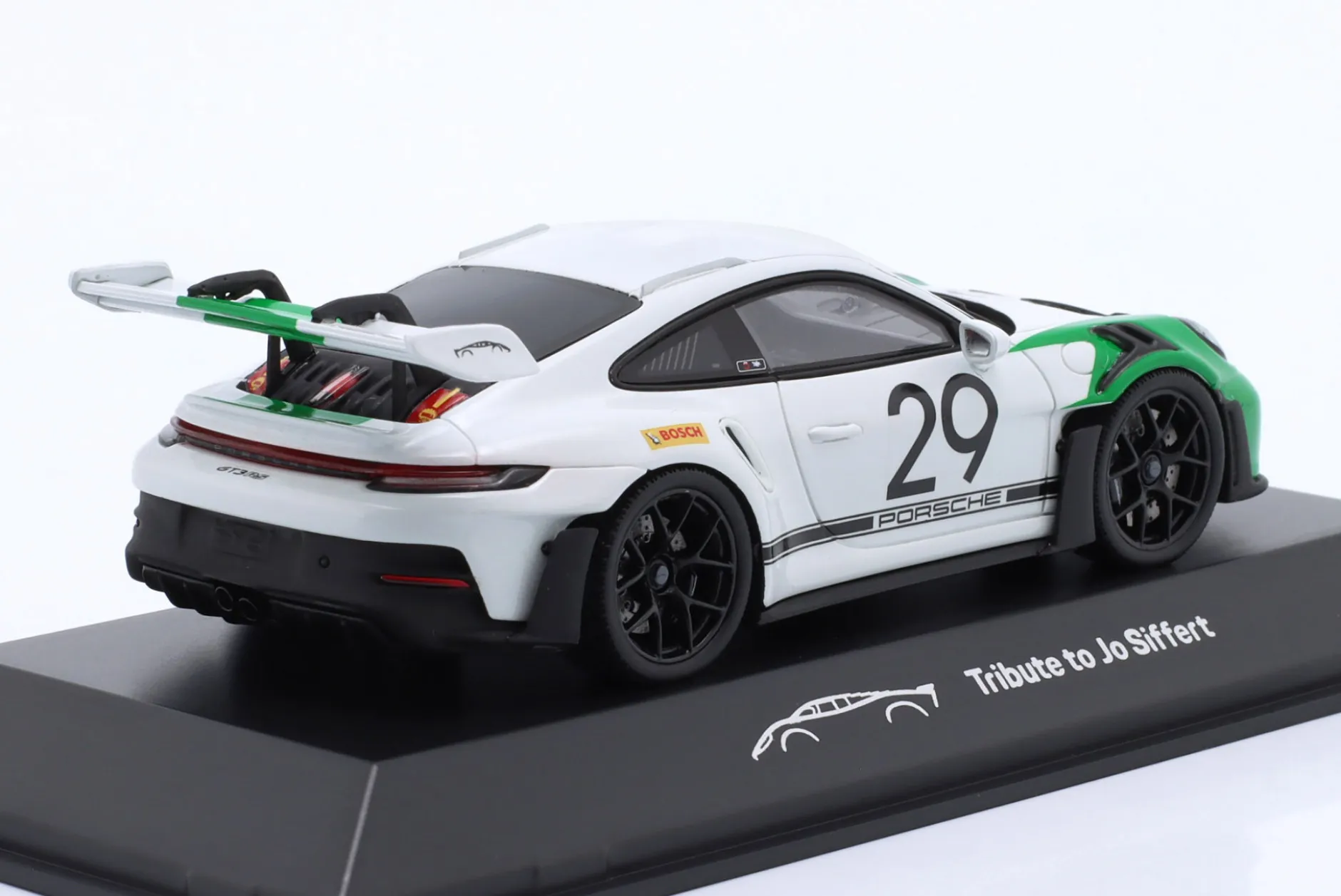 Porsche 911 (992) GT3 RS #29 Jo Siffert Tribute grün / weiß 1:43 Spark