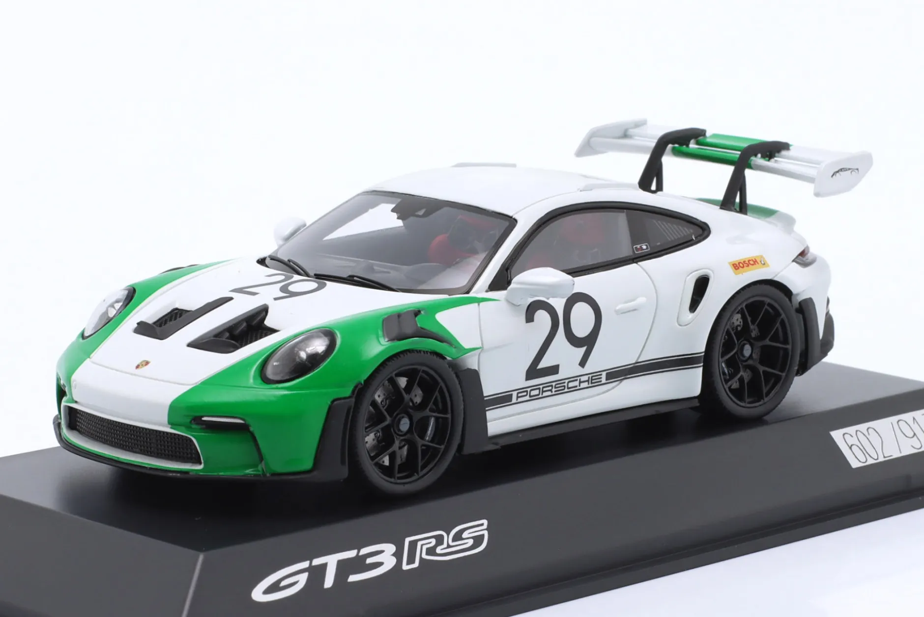 Porsche 911 (992) GT3 RS #29 Jo Siffert Tribute grün / weiß 1:43 Spark