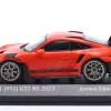 Porsche 911 (992) GT3 RS 2023 rot / goldene Felgen & Dekor 1:43 Minichamps