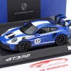 Porsche 911 (992) GT3 RS Salzburg #17 blau / weiß 1:43 Spark