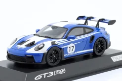 Porsche 911 (992) GT3 RS Salzburg #17 blau / weiß 1:43 Spark