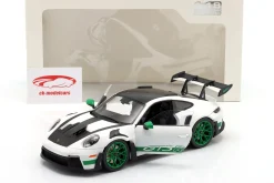 Porsche 911 (992) GT3 RS Tribute Carrera RS 2024 weiß / grün 1:18 Solido