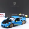 Porsche 911 (992) GT3 RS Tribute 24h Daytona 2003 Rivierablau 1:18 Minichamps