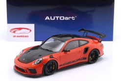 Porsche 911 (991.2) GT3 RS Weissach-Paket 2017 lava orange 1:18 AUTOart