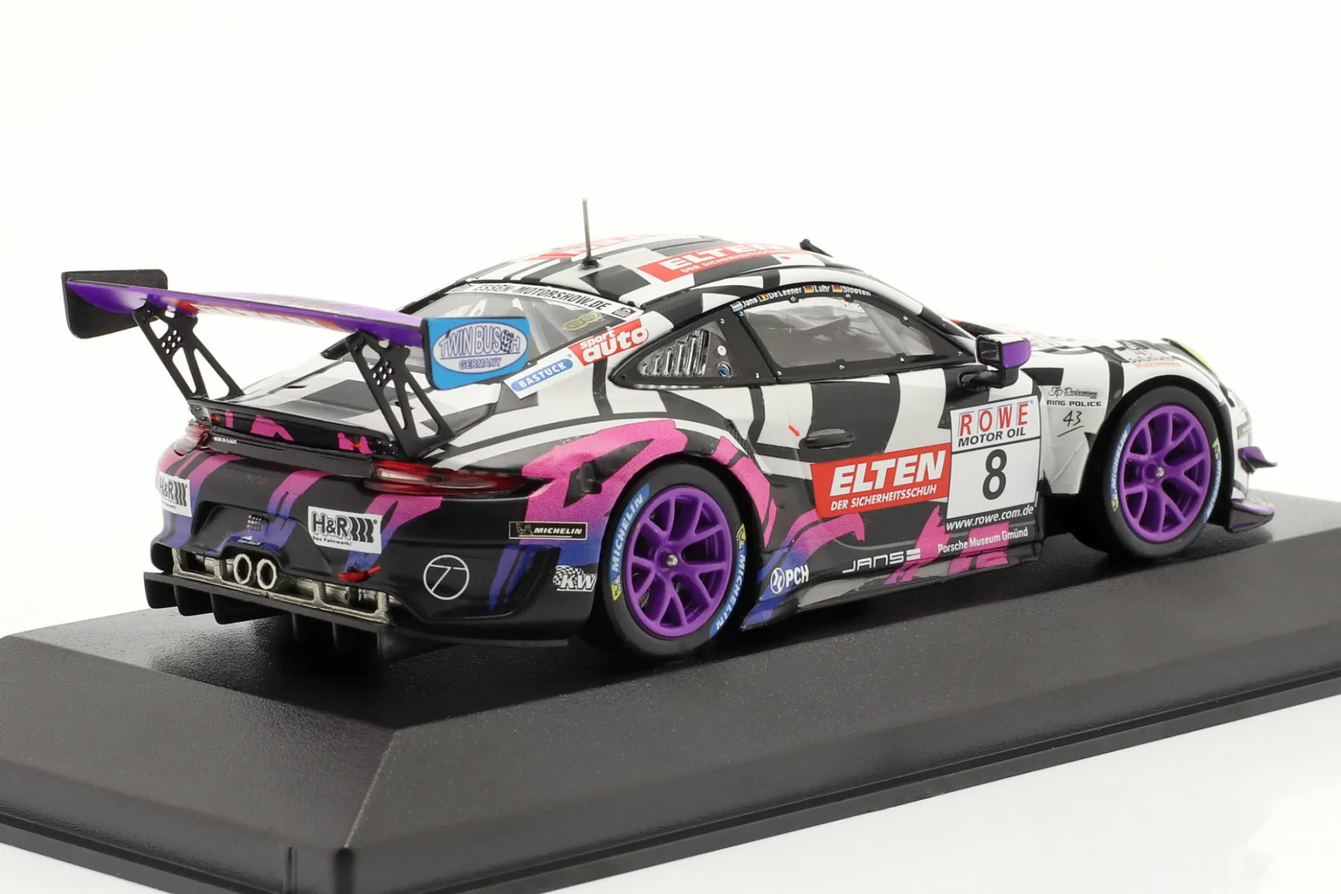 Porsche 911 GT3 R #8 VLN2 Nürburgring 2019 Iron Force 1:43 Minichamps