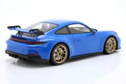 Porsche 911 (992) GT3 2021 sharkblue / goldene Felgen 1:18 Minichamps