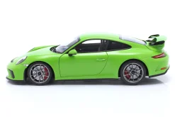 Porsche 911 (991) GT3 SHMEE 150 Baujahr 2018 gelb grün 1:18 Minichamps