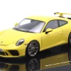 Porsche 911 (991.2) GT3 Test Nürburgring 2017 gelb 1:43 Minichamps