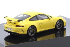 Porsche 911 (991.2) GT3 Test Nürburgring 2017 gelb 1:43 Minichamps