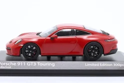 Porsche 911 (992) GT3 Touring 2021 indisch rot / schwarze Felgen 1:43 Minichamps